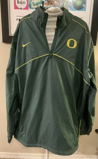 Nike Storm Fit University Of Oregon Ducks Green Jacket Men’s Size Large 2