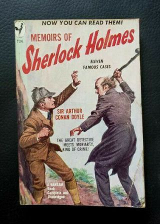Memoirs Of Sherlock Holmes By Sir Arthur Conan Doyle.  Bantam Book 704