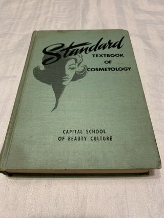 1967 Milady Standard Textbook Of Cosmetology Capital Beauty School Columbus Oh