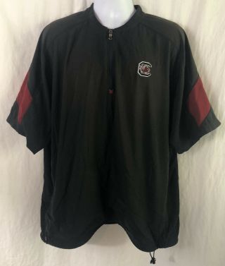 Under Armour 1/4 Zip Short Sleeve Vented Shirt South Carolina Gamecocks Mens 2xl