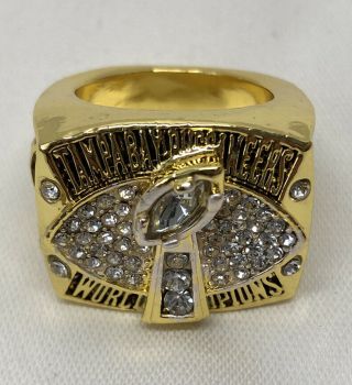 2002 Tampa Bay Buccaneers Bowl Championship Ring Usa 7065