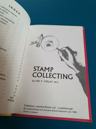 Ladybird book Series 633 Stamp Collecting 24p Net B3 2