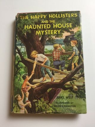 The Happy Hollisters And The Haunted House Mystery (1962,  Hardcover W/ Dj)