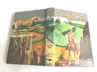 1954,  Gene Autry And The Golden Stallion,  Authorized Edition,  Illustrated