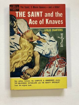 The Saint And The Ace Of Knaves Leslie Charteris Vintage Mystery Gga Paperback