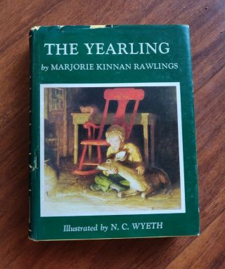 The Yearling By Majorie Rawlings (hardcover,  Anniversary Edition).
