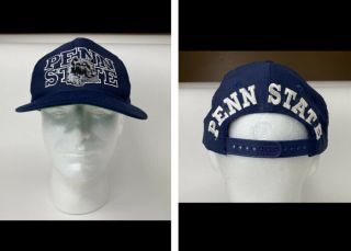 Vintage Penn State Spellout Snapback Hat/cap,  By Front Row