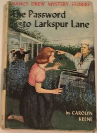 Nancy Drew Mystery Stories The Password To Larkspur Lane 10 - 1933