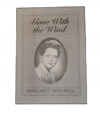 Margaret Mitchell,  Gone With The Wind,  50th Anniversary Edition,  1986,  Slipcase