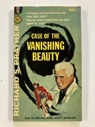 Case Of The Vanishing Beauty Richard Prather Vintage Mystery Sleaze Paperback