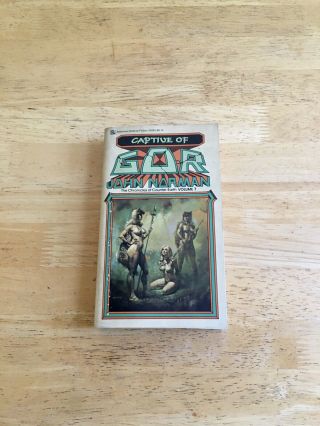1976 Captive Of Gor By John Norman Ballantine Paperback Volume 7