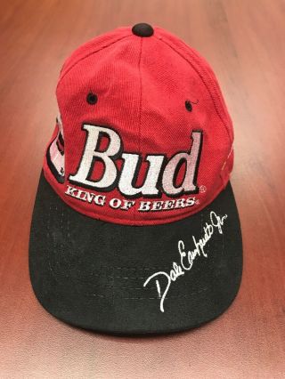Jh Design Bud King Of Beers Budweiser 8 Dale Earnhardt Jr Cap Hat Nascar