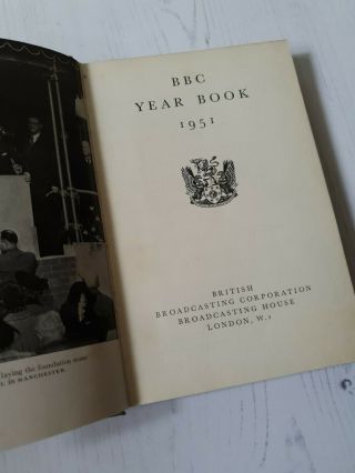 BBC Year Book 1951 Vintage BBC radio and TV 3
