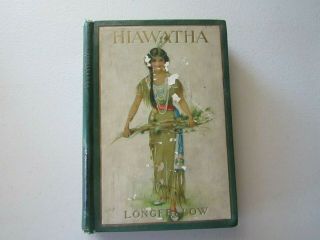 1898 The Song Of Hiawatha,  By Longfellow Hb