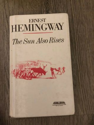 1954 The Sun Also Rises By Ernest Hemingway (the Scribner 
