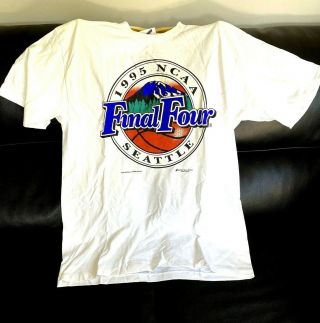 1995 Ncaa Basketball Final Four March Madness Tournament Seattle T Shirt Xl Ucla