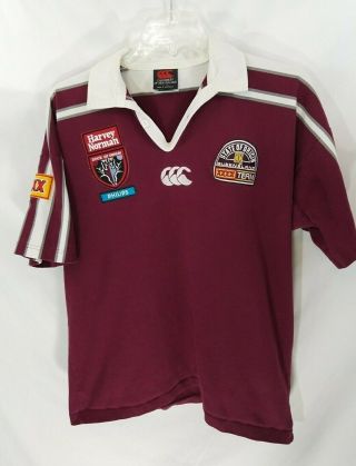 Canterbury Queensland State Of Origin Maroon Rugby Jersey Xl