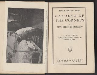 Carolyn Of The Corners - 1918 Photoplay No Dj Bessie Love Stained Covers Good -