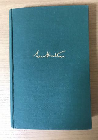 Len Hutton Just My Story Signed 1st Edition No Dust Jacket