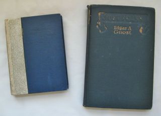 Two Antique Books Sesame & Lilies,  Ruskin 1893 Just Folks,  Edgar Guest,  1917