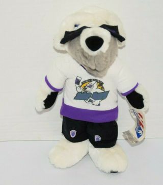 Vintage 1995 Ihl Hockey Orlando Solar Bears Shades Mascot Plush W/ Tag 12 "
