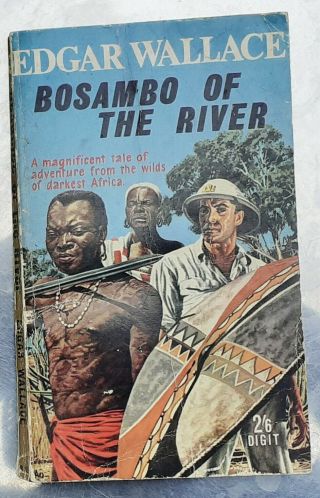 Edgar Wallace Bosambo Of The River Digit Books Pb