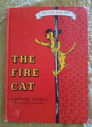 The Fire Cat By Esther Averill 1960 An I Can Read Book Harper & Row Hardcover