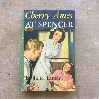 1949 Cherry Ames Book At Spencer By Julie Tatham Grosset & Dunlap