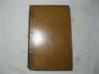 Vintage Leather Book The Remains Of Henry Kirke White By Robert Southey First