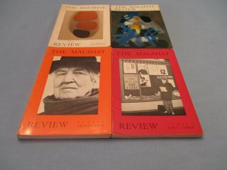 The Malahat Review University Of Victoria Canada 4 Issues 15,  25,  35,  43