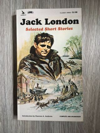 Vintage Jack London Selected Short Stories 1969 Edition