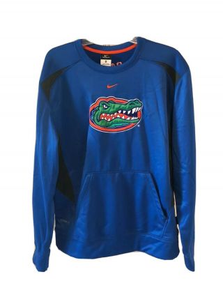 Nike Therma - Fit Men’s Florida Gators Pullover Long Sleeve Sweater Shirt Medium M