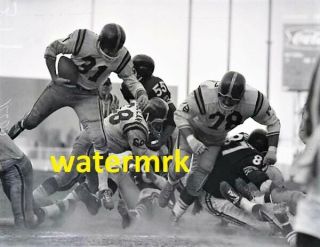 1960 - 61 Oakland Raiders Vs Bill Mathis York Titans Afl 8x10 Photo
