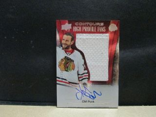 Cm Punk Rare Autograph And Swatch Card 133/199 Check Out This Gem
