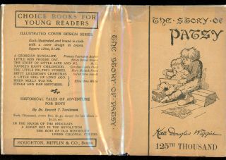 The Story Of Patsy,  Rare 1st Edition,  1889,  By Kate Douglas Wiggins