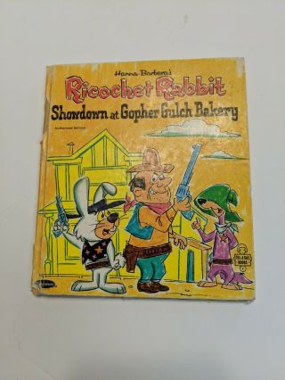 Ricochet Rabbit Gopher Gulch Hanna Barbera 1964 Whitman 1st Edition
