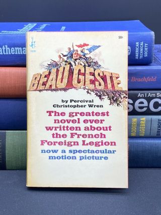 Beau Geste By Percival Christopher Wren Vintage.  1966 Good Pb