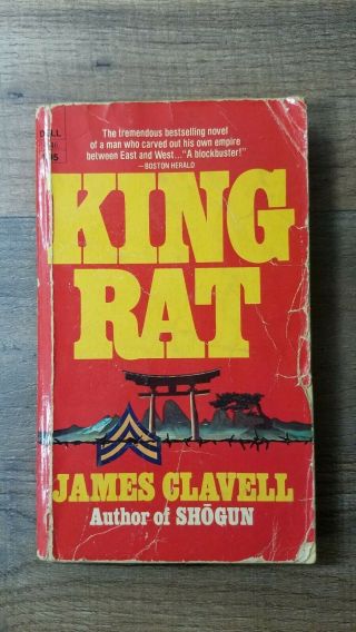 King Rat By James Clavell Dell 1978 11th Printing 14546