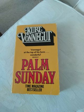 Kurt Vonnegut Palm Sunday Granada Paperback 1982