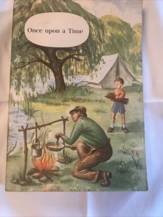 Vintage Janet And John Books Once Upon A Time 1950 