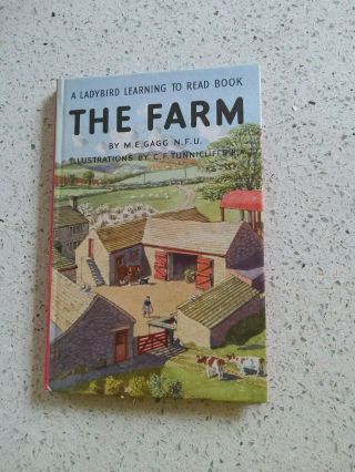 Vintage Ladybird Book: Learning To Read The Farm