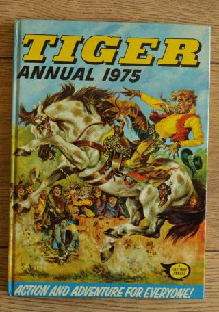 Tiger Annual 1975 A Fleetway Annual Unclipped