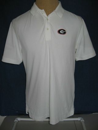 Georgia Bulldogs Polo Shirt Adult Men 