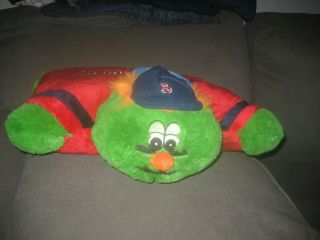 Boston Red Sox Pillow Pets Wally The Green Monster Mascot 18 " Pillow With Tags