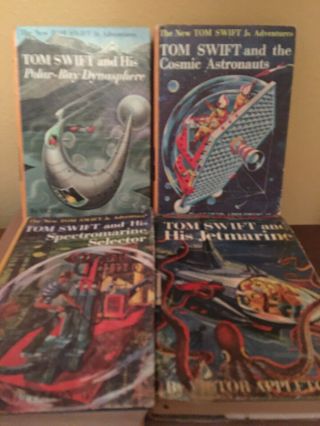 SALE3 Set of Tom Swift Jr.  Adventure Books - HB - PC 2 15 16 25 2