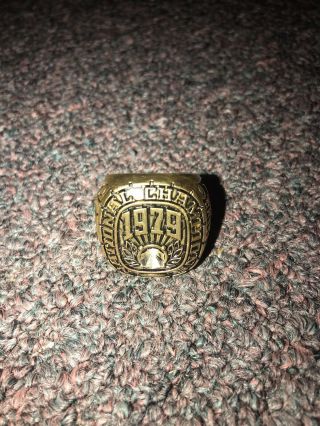 Alabama Crimson Tide 1979 National Championship Ring Size 9