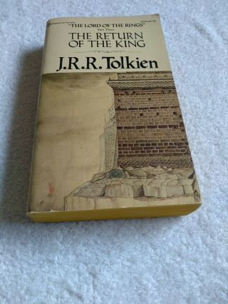 The Lord Of The Rings Part 3 The Return Of The King By Jrr Tolkien Vintage 1976