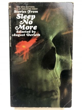 Stories From Sleep No More August Derleth Bantam Horror Anthology