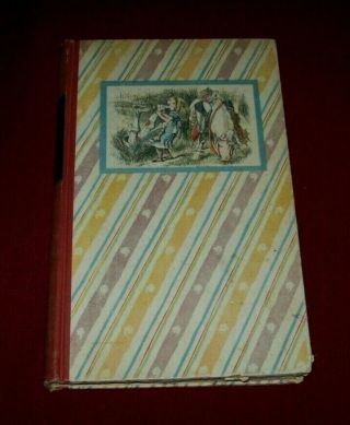Book - Through The Looking Glass - Lewis Carroll - Special Edition 1943 Very Good
