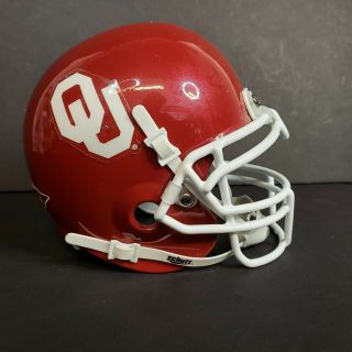Oklahoma Sooners Ncaa Schutt Mini Football Helmet